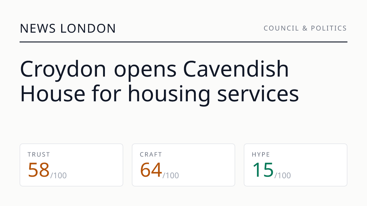 Croydon opens Cavendish House for housing services
