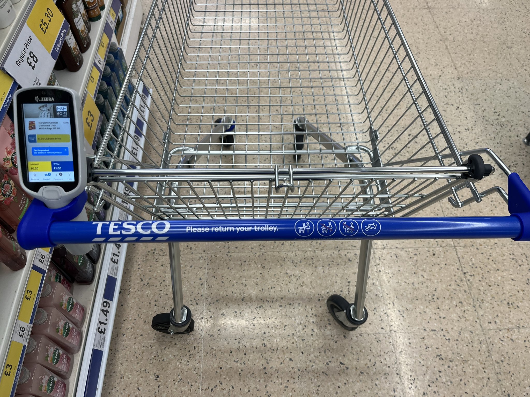 Tesco's Trolley Scanner Change Sparks Backlash Among Shoppers